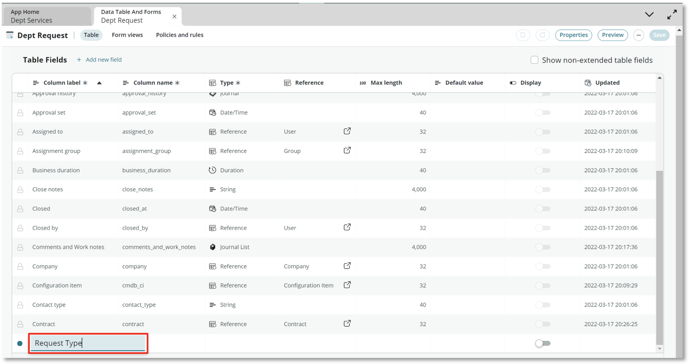 Request Table Image 7