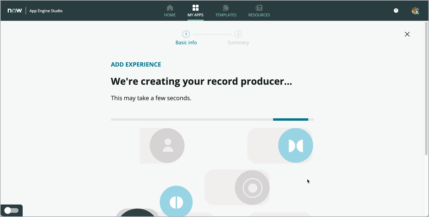 Creating record producer